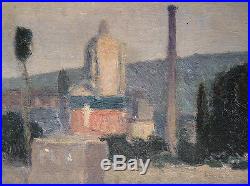 Peinture impressionniste signée M. SIMON peut-être Michel SIMONIDY (1870-1933)