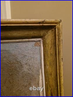 Peinture marine Huile Sur Toile Jules Demesse Port De Paimpol