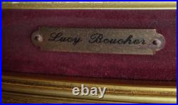 Peinture miniature Enluminure Lucy Boucher Christine de Pisan