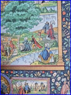 Peinture miniature Enluminure Lucy Boucher Christine de Pisan