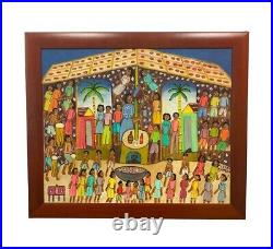 Peinture sur toile HAÏTI GREGOIRE ALEXANDRE