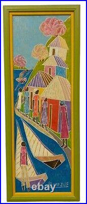 Peinture sur toile HAÏTI José Himolé