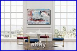 Peinture sur toile abstrait Art contemporain tableau peinture mdoerne 100x60