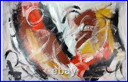 Peinture sur toile abstrait Art contemporain tableau peinture mdoerne 120x80