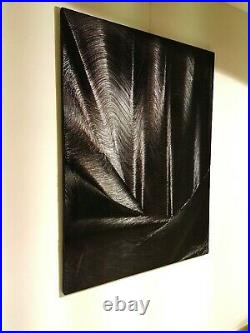 Peinture, tableau a l`huile, sur toile contemporain, abstrait format 116/89 cm