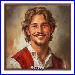 People Portrait Contemporain par Tullasky Peinture Acrylique Originale