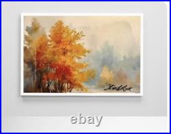 Photo Sur Toile Encadrée Neuf L'Automne 60X90? Creation 2025