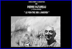 Pierre Patureau (1924-2020) Huile Sur Toile Paysage De Lumiere (95)