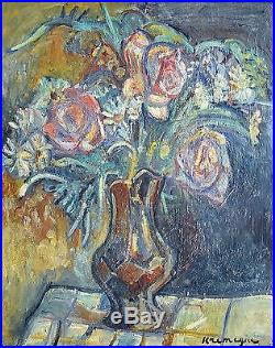 Pinchus Kremegne (1890-1981) Vase De Fleurs, 1942
