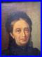 Portrait ancien 1870 Baronne de Ponsort Château de Bennes par Adrienne GEOFFROY