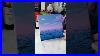 Purple Clouds Seascape Painting Idea Easy Acrylic Painting For Beginners