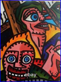 Radeau De La Méduse - Acrylique Sur Toile 60 X 50 CM De 2026 Du Peintre Visto