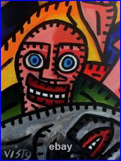 Radeau De La Méduse - Acrylique Sur Toile 60 X 50 CM De 2026 Du Peintre Visto