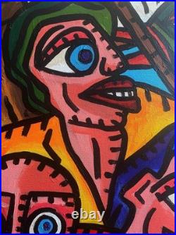 Radeau De La Méduse - Acrylique Sur Toile 60 X 50 CM De 2026 Du Peintre Visto