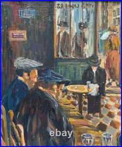 Raymond Besse (1899-1969) Paris Bistro à Montmartre 1925