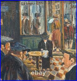Raymond Besse (1899-1969) Paris Bistro à Montmartre 1925