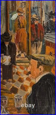 Raymond Besse (1899-1969) Paris Bistro à Montmartre 1925