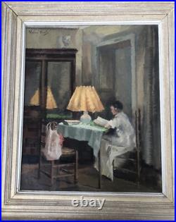 Reine Virely Jeune Fille A La Lecture