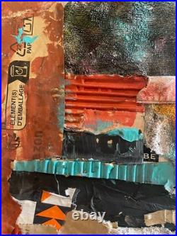 Relief Constructivisme-acryliqque Sur Toile 50. X 61. CM De 2025 De Visto