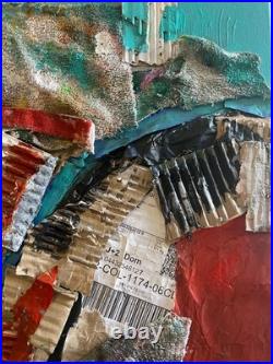 Relief Constructivisme-acryliqque Sur Toile 50. X 61. CM De 2025 De Visto