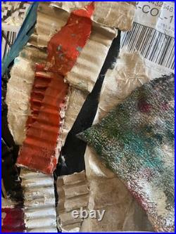 Relief Constructivisme-acryliqque Sur Toile 50. X 61. CM De 2025 De Visto