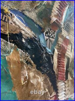 Relief Constructivisme-acryliqque Sur Toile 50. X 61. CM De 2025 De Visto