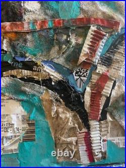 Relief Constructivisme-acryliqque Sur Toile 50. X 61. CM De 2025 De Visto