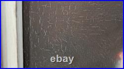 Roland Morisson (XXème) Nu au foulard rouge Huile sur toile signée et datée 49