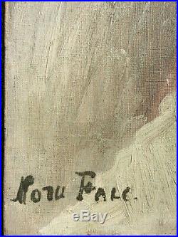 Russie Nora FALC Bouquet HST 46X55 Tableau Peinture Ecole de Paris Vlaminck