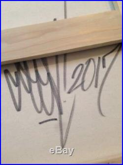 SEEN graffiti signé sur toile et châssis- cope2/futura/taki/quik/dondi/rd357