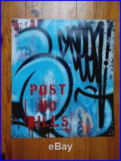 Seen Peinture Originale sur Toile, Richard Mirando, Street Art Graffiti