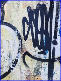 Seen (Richard Mirando) oeuvre originale sur toile Street art graffiti