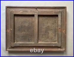 Suiveur de Corot, huile sur toile située à Vernon, tableau signé, peinture