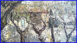 Superbe Tableau Ancien Signe Malcolm Mas En Provence Tres Belle Qualite 65x54 CM