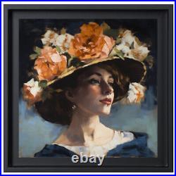 Superbe tableau dans le style de Edouard Manet 30 cm x 30 cm
