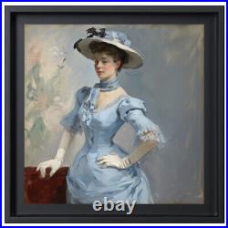 Superbe tableau dans le style de Edouard Manet 30 cm x 30 cm