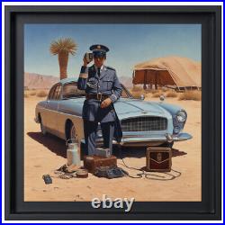 Superbe tableau dans le style surréaliste Oeuvre originale et unique