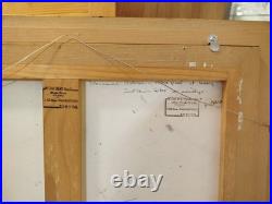 TABLEAU HUILE sur TOILE Costaeres Pascal Daussat Bateau Peinture 12MAG 30/01