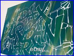 TOILE DAX URBAN ART GRAFFITI STREET-ART Peinture Originale 40x60cm