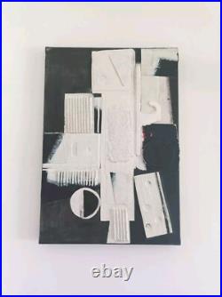 Tableau ABSTRAIT. Brutaliste Vintage