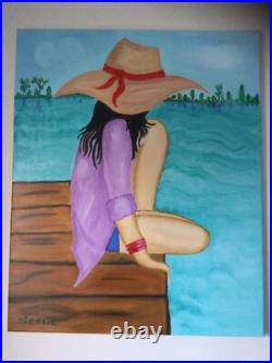 Tableau Au bord de l' eau