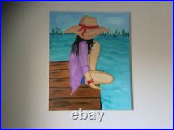 Tableau Au bord de l' eau