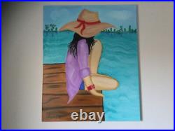 Tableau Au bord de l' eau