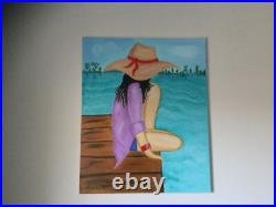 Tableau Au bord de l' eau