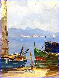 Tableau Huile Sur Toile Salomon Le Tropezien Saint Tropez