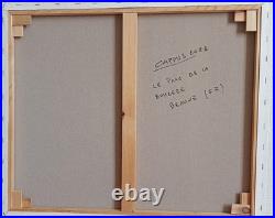 Tableau Huile Sur toile Le canard Du Parc Bouzeze