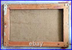 Tableau Louise-Yvonne SALONNE (1903-1990) Huile sur toile PORSPODER, 1934