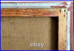 Tableau Louise-Yvonne SALONNE (1903-1990) Huile sur toile PORSPODER, 1934