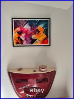 Tableau Moderne fluorescent- art contemporain art abstrait tableau XL