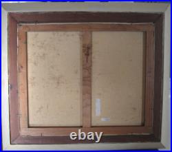 Tableau Nu Orientaliste Huile sur toile Femme Noire Nue par M. SURINGAR 1950